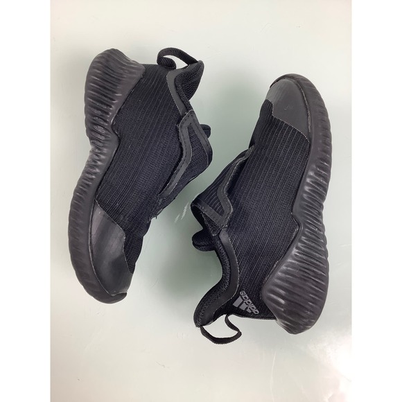 Adidas FortaRun AC easy on easy off sneakers kids SZ 8 EUC - Picture 9 of 12